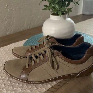 Cole Haan Casual Men's Tan Lace-Up Sneakers
